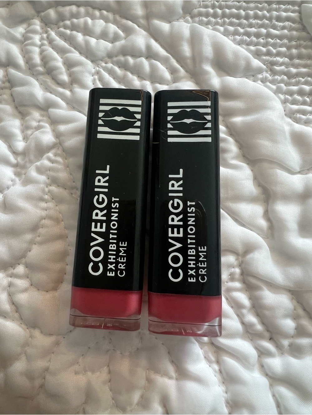 Covergirl Exhibitionist Creme Lipstick 480 Pink Sherbet 0.12 oz Lot Of 2